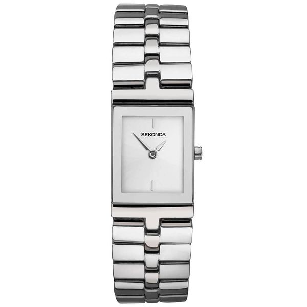 Sekonda 40317 Women's Analogue Quartz Watch with Silver Case and Alloy Bracelet with Silver Dial and Silver Bracelet, Silver, Bracelet