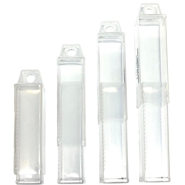 FTG USA Storage Container 4 Piece Medium Size Extendable Plastic Box Used as Storage Case for Countersink and Replacement Drill Bits