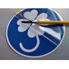 Handicapped Signs (Four Leaf Mark), Removable From Inside Window, Suction Cup Type Alternative, Dot Glue Sticker