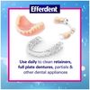 Efferdent Denture Cleanser Tablets, Complete Clean, Tablets, Multicolor, 252 Count
