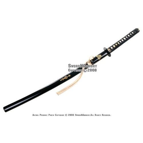Etrading Handmade Kill Bill Bride's Samurai Katana Sword w/Display Stand & Cleaning Kits