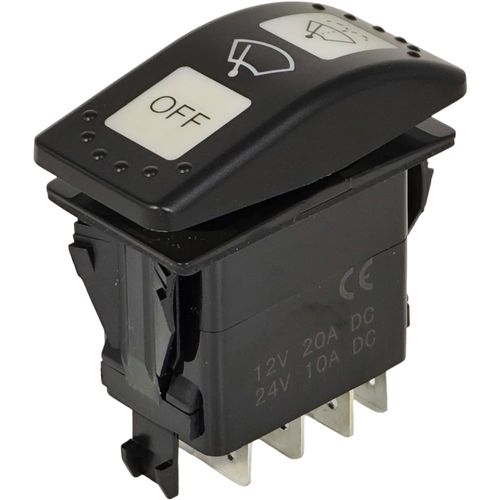 XYZIL 7 Pin (ON)-ON-Off Windshield Wiper Control Switch 710004941 Compatible with Can-Am Defender DH10 2016-2023 Maverick X3