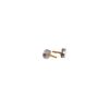 CRL Brushed Nickel Replacement Washer/Stud Kits for Single-Sided Solid Pull Handles - Set