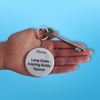 Blood Type O Positive 55mm Keyring Bottle Opener