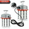 80W LED Temporary Work Light Linkable Construction Hanging Jobsite Lights 5000K