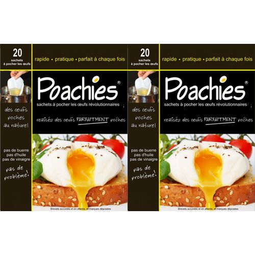 Poachies Egg poaching Bags x 2=40 Bags