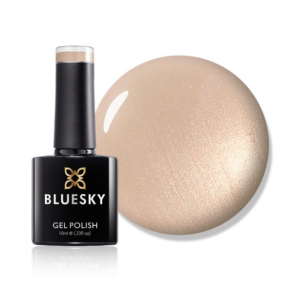 Bluesky Gel Nail Polish, Dandelion 80591, Light Orange, Long Lasting, Chip Resistant, 10 ml (Requires Drying Under UV LED Lamp)