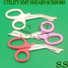 3 PCS (PINK WHITE RED) TRAUMA PARAMEDIC UTILITY EMT SHEARS SCISSORS 7.5"