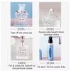 6PCS Mini Refillable Travel Portable Perfume Atomizer Bottle Spray Pump Case