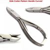 Chiropody Side Cutter Pattern Handle Curved Heavy Duty Clippers Ingrown Toe Nail