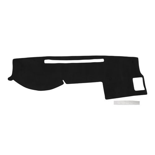 REPAIROCK Dash Cover for Toyota Tacoma 2005-2015 Dash Board Mat Non-Slip Dash Cover Mat Pad Flannel Center Console Dashboard Cover Pad Carpet Black