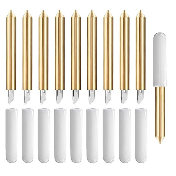 10Pcs Premium Fine Point Blade Compatible With Maker/maker 3 Cutting Machines, N
