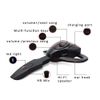 Bluetooth Trucker Headset Wireless Dual Mic Noise Cancelling Earpiece Earbuds