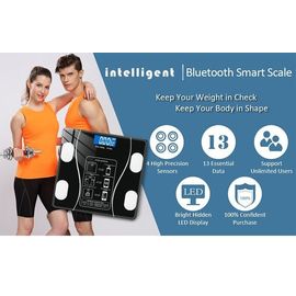 Weighing Scale Bluetooth Body Fat Escamas Smart Electronic BMI