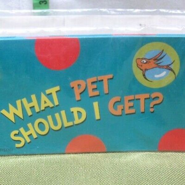 DR. SEUSS border What Pet Should I Get wall-hanging '15 classroom bulletin board