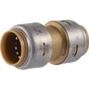 (6)- SharkBite 3/4 In. Push-to-Connect Straight Brass Coupling UR016A
