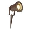 Searchlight 5001RUS-LED Spikey LED Spike Light, IP65, Rust Brown