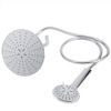 Chrome Plate High Pressure 3 Way Multi Setting Rainfall Dual Handheld Shower Head Combo Price