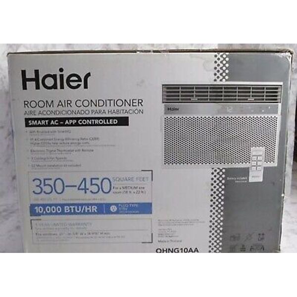 Haier QHNG10AA 10000 BTU Window Air Conditioner Covers 350-450 sq ft Room