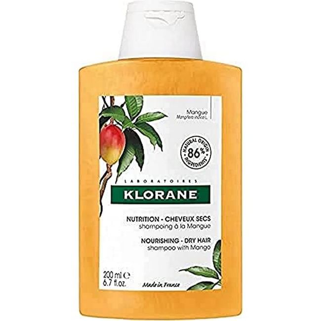 Klorane Mango Shampoo - Mango Yağı İçeren Saç Bakım Şampuanı 200ml