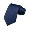 RBOCOTT Navy Blue Tie and Pocket Square Necktie Set for Men(5)
