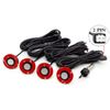 Adjustable Car Parking Sensors Reverse Backup Flat Sensors Radar Buzzer Alarm
