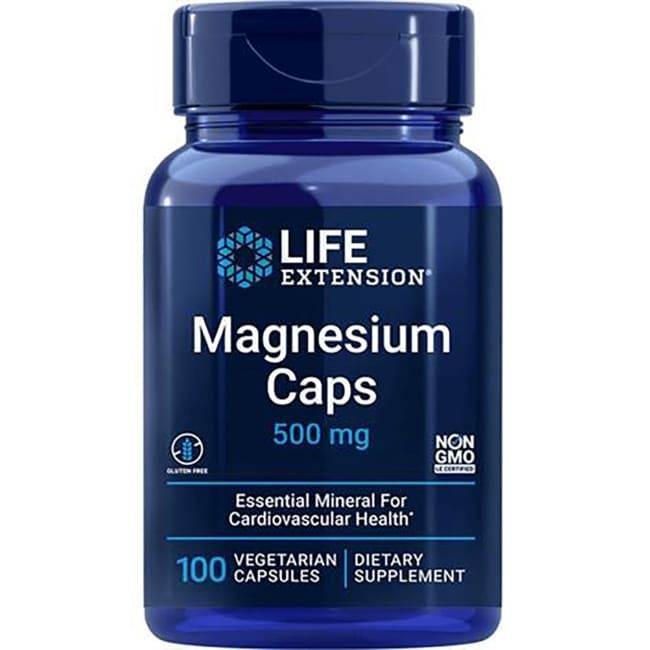 Life Extension Magnesium Caps 100 Veg Caps