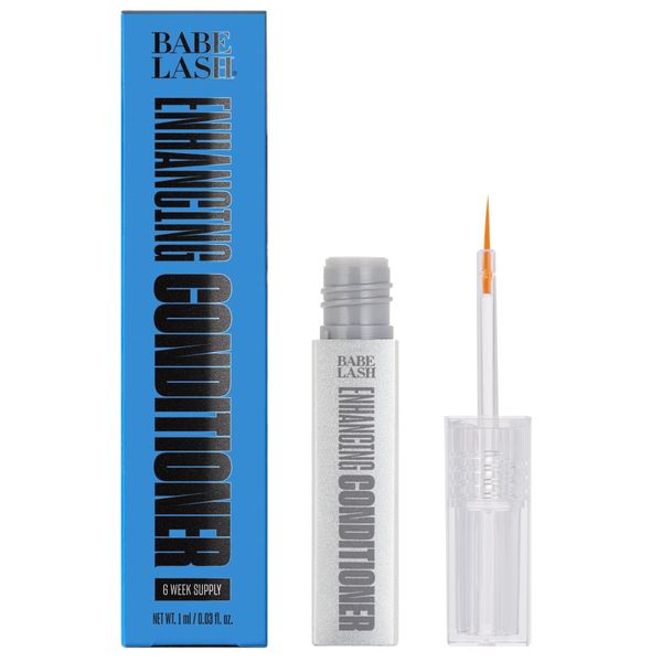 Babe Lash Enhancing Conditioner - Conditioning Serum for Eyelashes, with Peptides and Biotin, Promotes Fuller & Thicker Looking Lashes, Companion to Essential Lash Serum | 1mL, Starter Supply