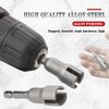 2 PCS Nut Driver Wing Nut Driver Drill Bit Socket Wrenches Tools Set Wing Nut Spanner for Panel Nuts Screws