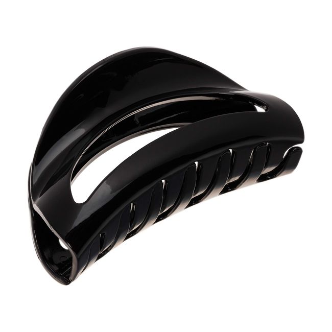 France Luxe Large Cutout Curve Jaw Black