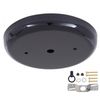 B&P Lamp® 5 1/4 Inch Steel Canopy Kit (Black)