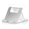 MYLB Cell Phone Stand, Universal Foldable Tablet Stand Multi-angle Pocket Desktop Holder Cradle (White)