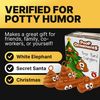 Fairly Odd Novelties Poop Ornaments, Brown
