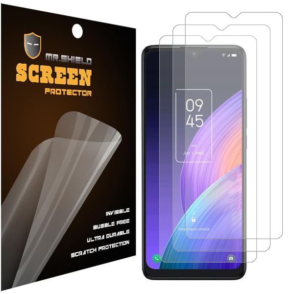 Mr.Shield [3-Pack Screen Protector For TCL 30 XL/TCL 30XL Anti Glare [Matte] Screen Protector (PET Material)