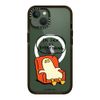 CASETiFY MagSafe Impact Case for iPhone 13 - Melting duck - Clear Black