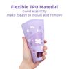 GeekShare Protective Case for Switch, Soft TPU Slim Case Cover Compatible with Nintendo Switch Console and Joy Con (Grape Bunny)