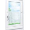 LYSEL Scheibengardine Quadro (BxH) 150cm * 50cm weiß