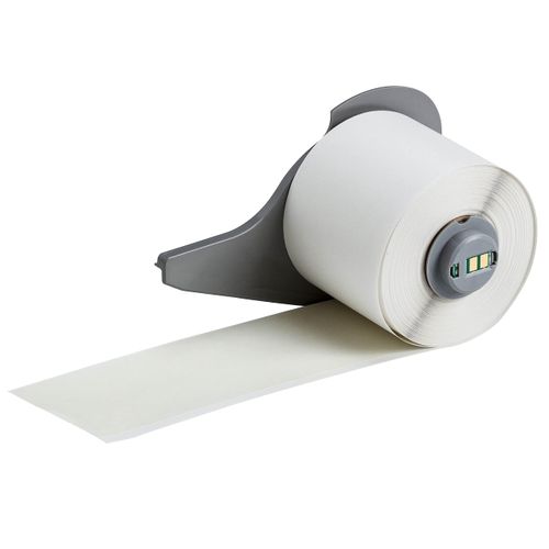 Brady All Weather Permanent Adhesive Vinyl Label Tape for M710 and BMP71 Printers - 2" x 50', Clear. M7C-2000-595-CL