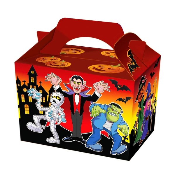 Diamante Crafts 50 x Halloween Party Lunch Boxes