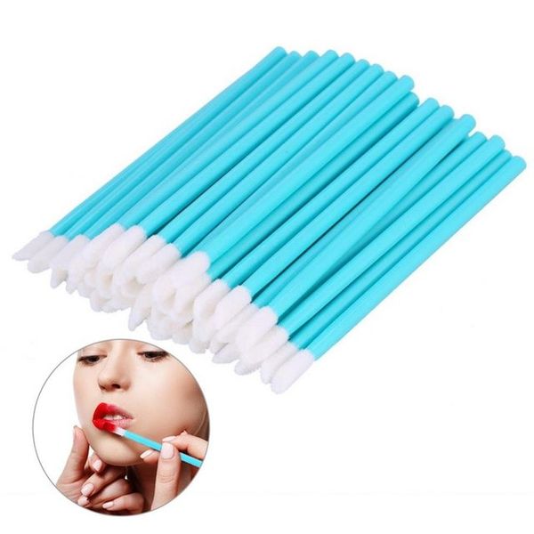 1000pcs Disposable Makeup Lip Brush Lipstick Lip Gloss Wands Pen Cleaner Applicator Eyeshadow Tool Puffy