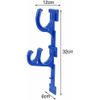 Pool Hanger Hook for Pool Pole, Leaf Skimmer, Brush, Vacuum Hose & Garden Tools