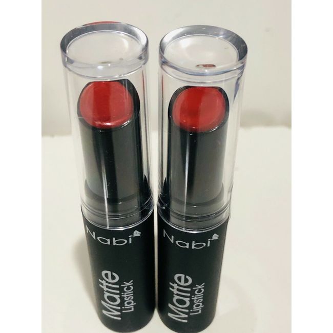 NABI Matte Lipstick MLS27 CORAL 2 PACK