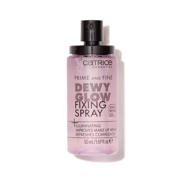 | Prime & Fine Illuminating Dewy Glow Spray | Transparent and Fast Drying Fix...