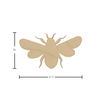 Essentials By Leisure Arts Arts Flat Wood Shape 24pc Bee