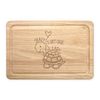 Crazy Tortoise Lady Rectangular Wooden Chopping Board