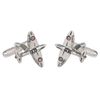Spitfire Fighter Plane Cufflinks with Roundel Presented in GS Cufflink Gift Box