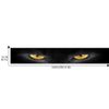 Decal Yellow Eye Leopard 3D DIY Styling Trim Sticker For Car Front Windshield