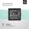 CELLONIC, Battery remote controllers compatible with Hetronic Nova, 68300520, Ergo (600mAh, 9.6V) 2x