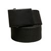 Urban Classics Check and Solid Canvas Belt Pack of 2, Black/Orange, Small-Medium