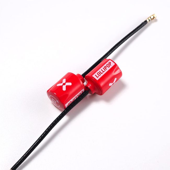 FOXEER Lollipop FPV U.FL Antenna 5.8G 2.3dBi Super Mini RHCP Antenna UFL for RC Drone FPV Quadcopeter Multicopter TX/RX (65mm) …